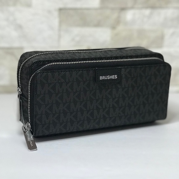 Michael Kors Handbags - Michael Kors LG Double Zip Travel Make Up Case